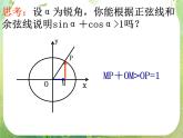 浙江省乐清市白象中学高中数学课件 1.2.2《同角三角函数关系》课件（新人教A版必修4 ）