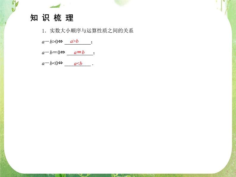 2012高考数学文一轮复习（人教A版）精品课件第6章06