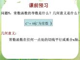 2013高二数学新课程 1.2.1《几个常用函数的导数》课件3（新人教A版选修2-2）