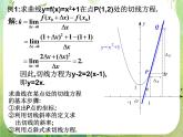 河北省保定市物探中心学校第一分校高二数学课件：1.1.3《导数的几何意义》人教版选修2-2