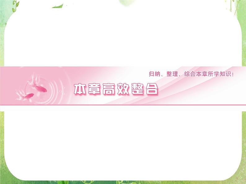 2012新课标同步导学数学（人教A）选修2-3：2章整合　精品课件第1页