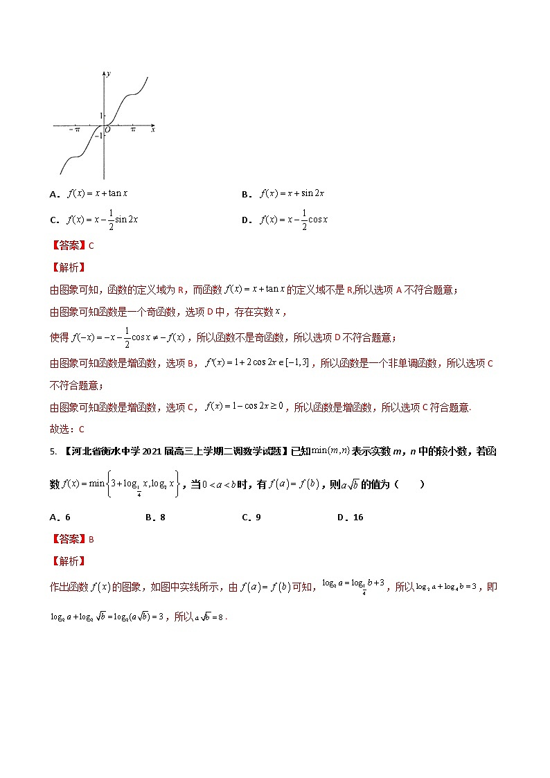 学会解题之高三数学名校分项版【衡水中学专版】【2022版】专题02 函数概念与基本初等函数【文科】（解析版）第3页