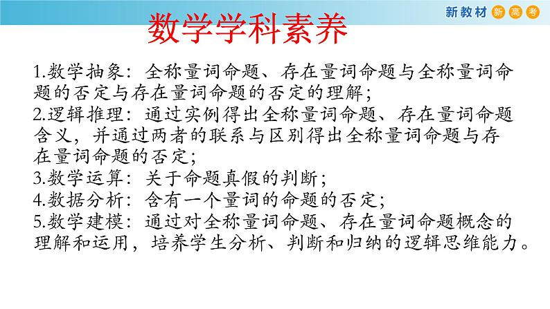 《1.5 全称量词与存在量词》获奖说课课件ppt03