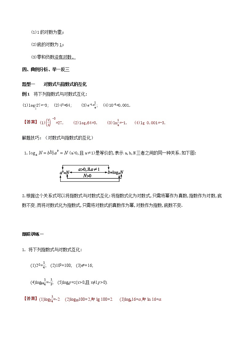 《4.3 对数》优秀教学教案教学设计03