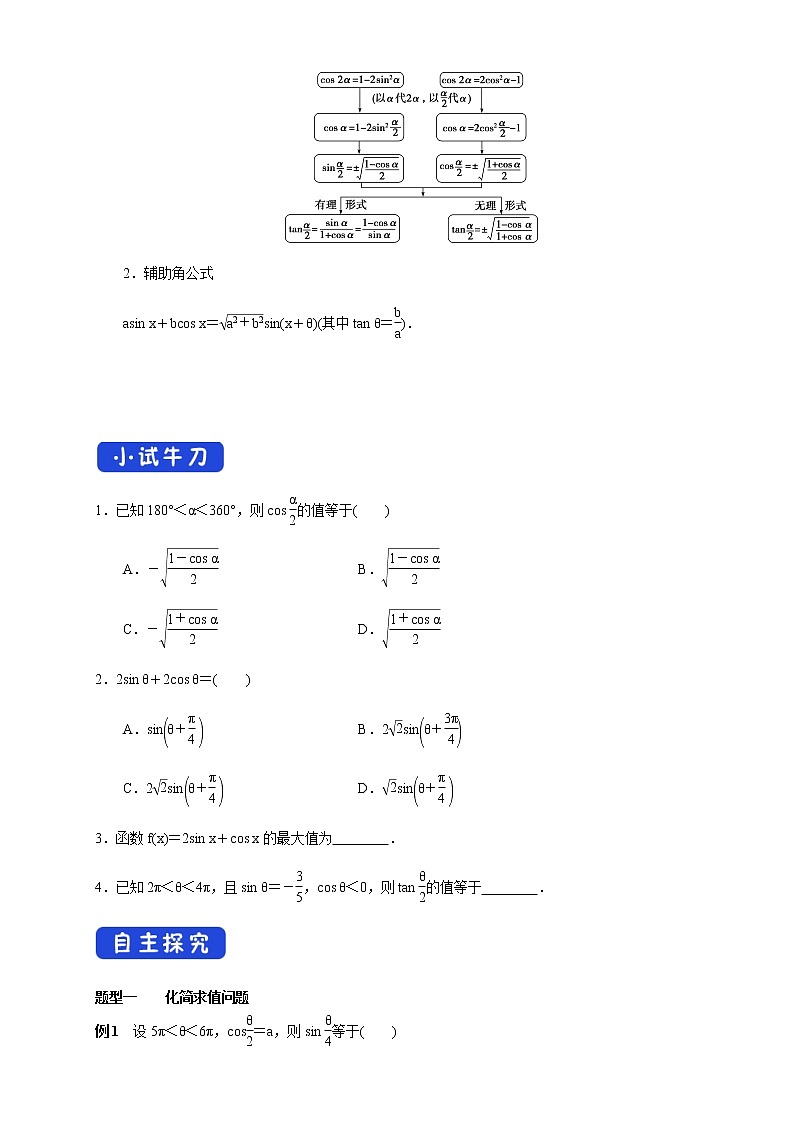 《5.5 三角恒等变换》优秀教研导学案02