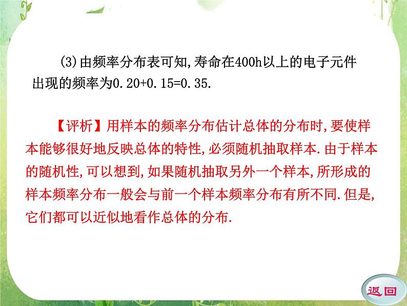 数学：2.4《用样本的频率分布估计总体分布》课件（新人教A版必修）08