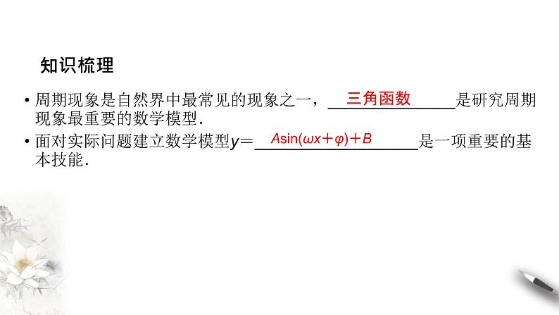 1.9 三角函数的简单应用（课件）-【上好课】2020-2021学年高一数学同步备课系列（北师大2019必修第二册）第3页