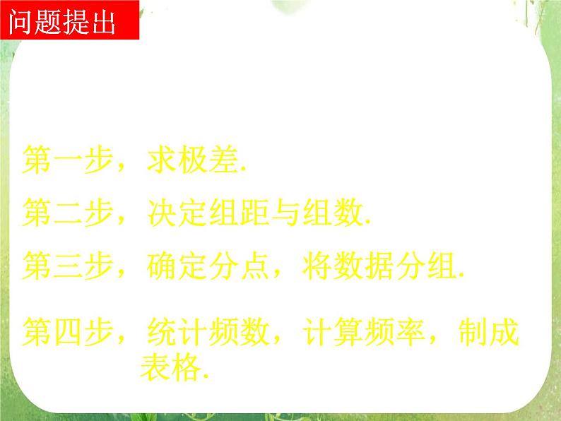 高一数学 2.2.1《用样本的频率分布估计整体分布》》课件2（新人教A版必修3）02