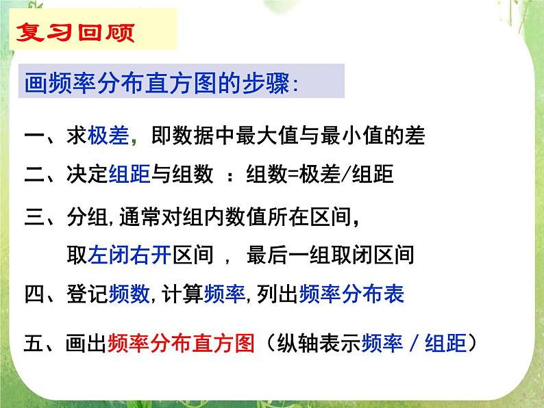 高中数学 2.2.2-1众数 中位数 平均数课件 新人教A版必修3第1页