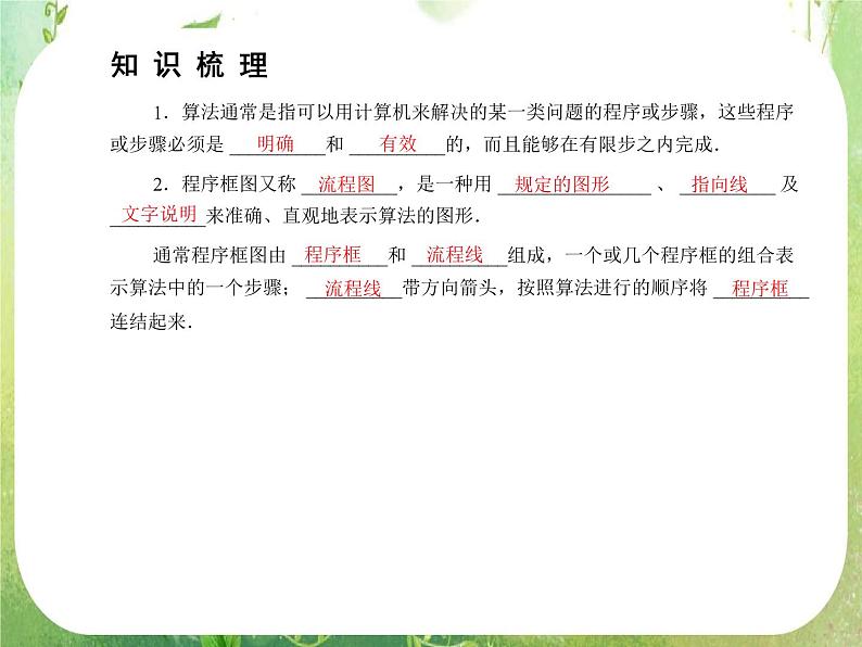 2012高考数学文一轮复习（人教A版）精品课件第9章06