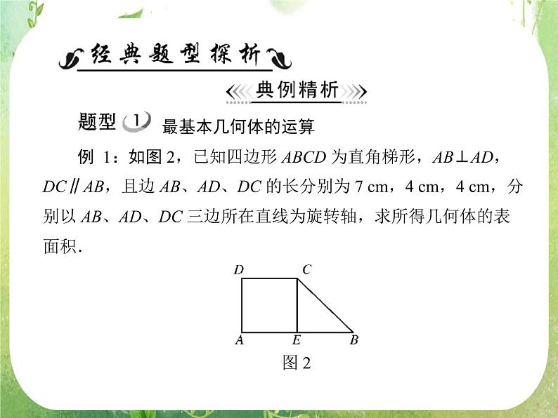 高一数学必修2人教版精品课件第1章 1.3 1.3.1《柱体、锥体、台体的表面积》07
