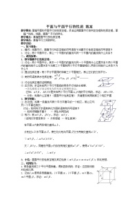 高中数学人教版新课标A必修22.2 直线、平面平行的判定及其性质教案