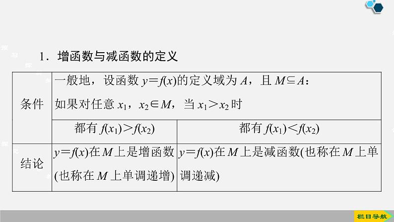 人教版高中数学第一册 第3章 3.1 第3课时　单调性的定义与证明课件PPT第5页