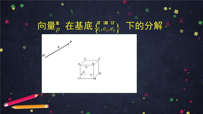 7.高二【数学（人教B版）】空间向量的坐标与空间直角坐标系（1）-课件第6页