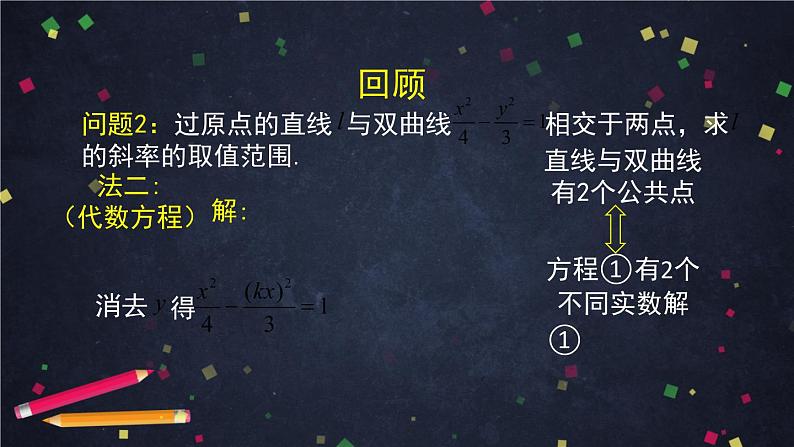 12高二【数学（人教B版）】直线与圆锥曲线的位置关系（2）-课件第7页