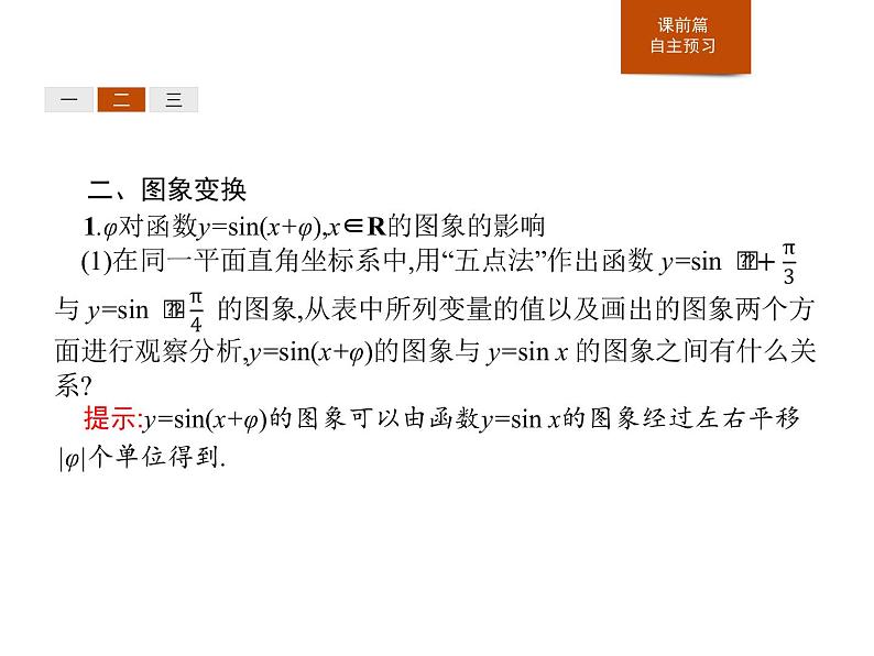 人教版高中数学第一册　第5章 5.6 函数y=Asin(ωx+φ)课件PPT06
