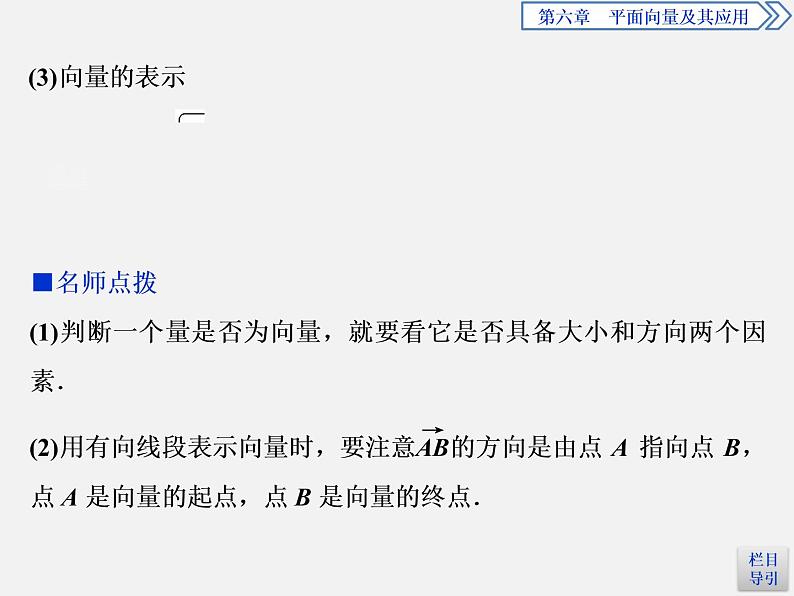 人教版高中数学第一册 第6章 6.1 平面向量的概念课件PPT第5页