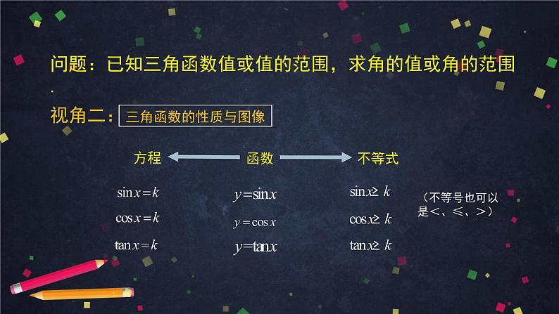 17.高一数学（人教B版）-已知三角函数值求角课件PPT06