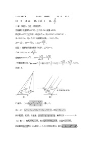 安徽省亳州市涡阳县育萃中学2020届高三下学期第一次模拟考试数学（文）试卷 PDF版含答案