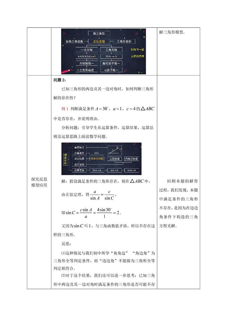 1.高中数学(人教B版)-正弦定理(第二课时)教案02