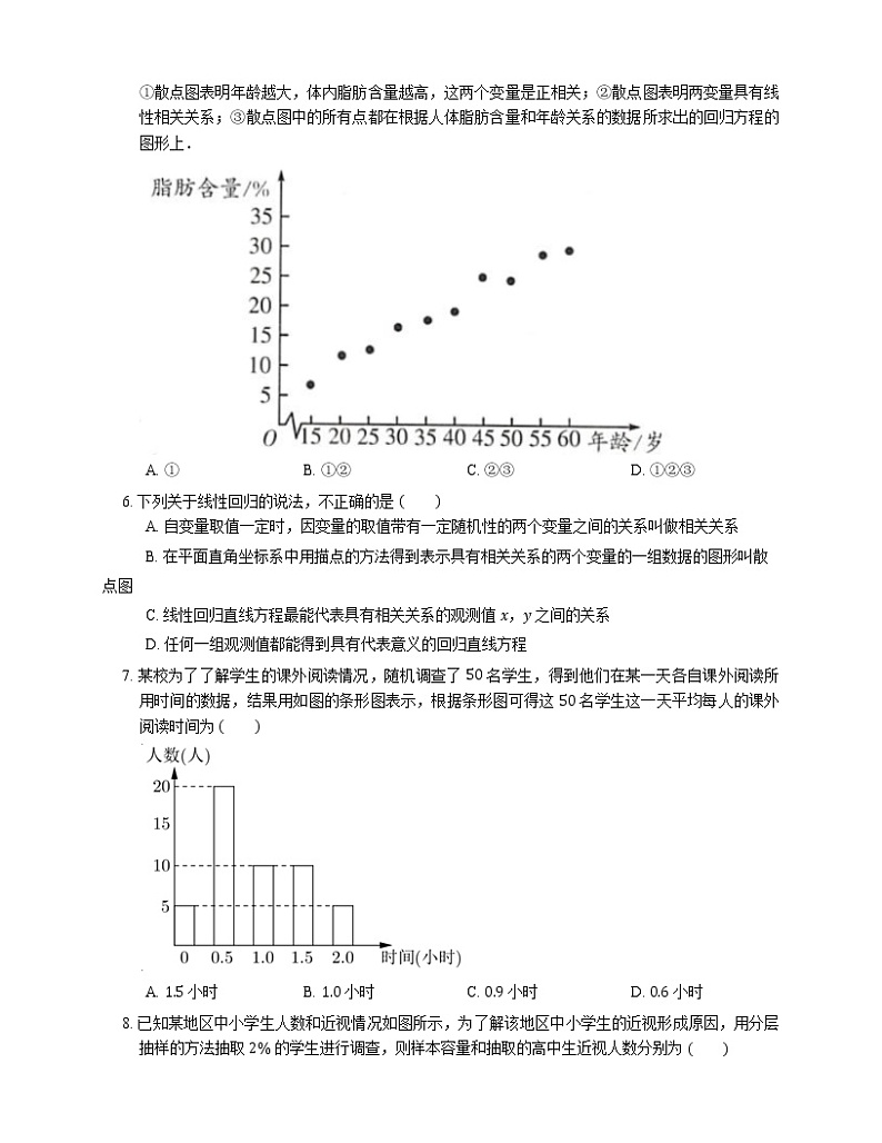 2022届高考数学二轮专题测练-统计第2页