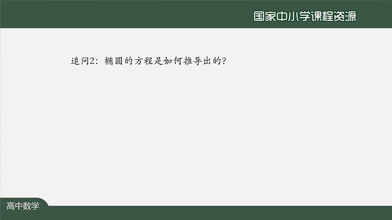 13.高中【数学（人教A版）】用信息技术探究点的轨迹：椭圆、双曲线、抛物线-课件第4页