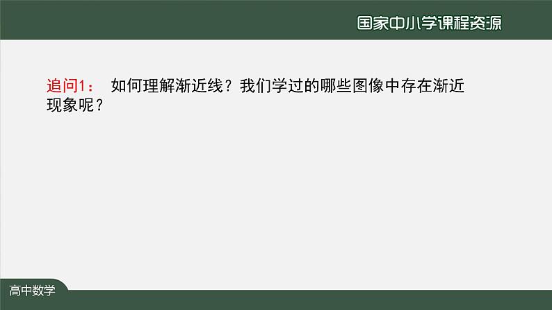 16.高中【数学（人教A版）】探究与发现：双曲线的渐近线、二次函数与抛物线-课件第3页