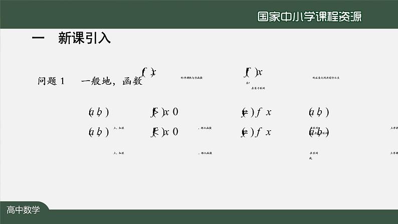 26.高中【数学（人教A版）】导数在研究函数中的应用小结（1）-课件04