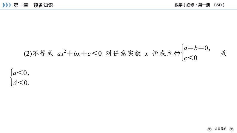 一元二次不等式的应用PPT课件08