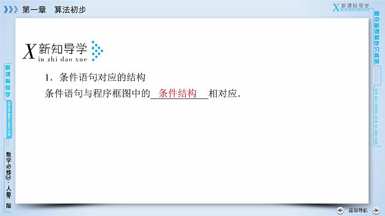 人教A版数学必修3  1.2.2 条件语句 PPT课件+练习07