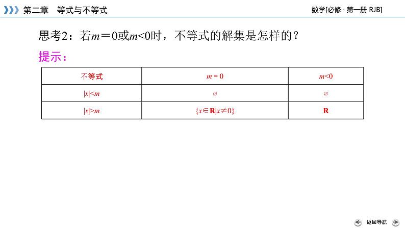 人教B版数学必修1 2.2.2　不等式的解集 PPT课件+练习08