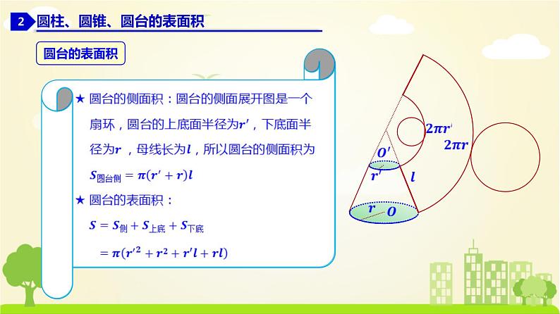 人教A版2019必修第二册 8.3 简单几何体的表面积与体积（1） PPT课件第7页