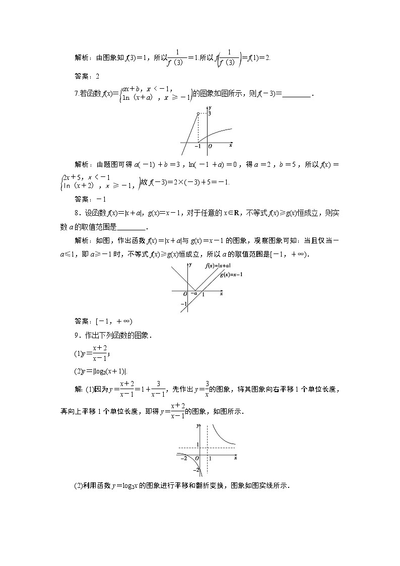 2023届高考一轮复习讲义（文科）第二章　函数概念与基本初等函数    第7讲　高效演练 分层突破学案第3页