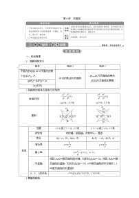 2023届高考一轮复习讲义（文科）第九章　平面解析几何    第6讲　双曲线学案