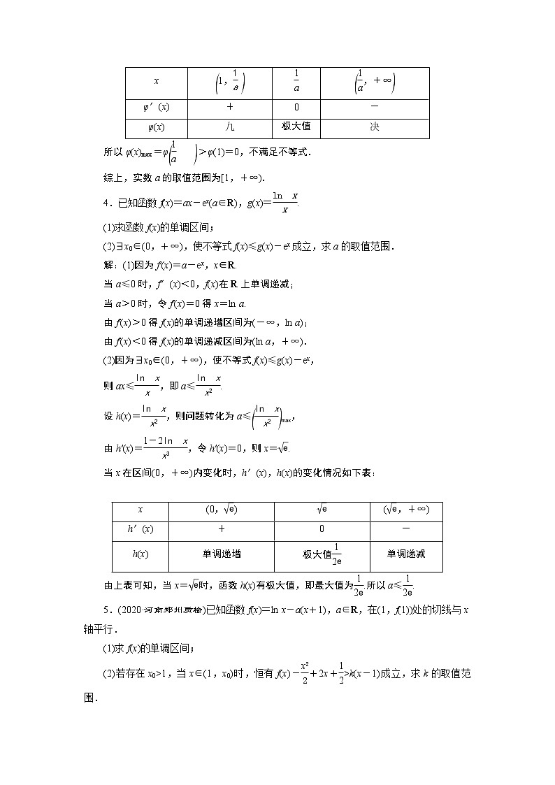 2023届高考一轮复习讲义（理科）第三章　导数及其应用    第2讲　第4课时　高效演练分层突破学案02