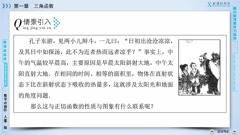 人教A版数学必修4  1.4.3　正切函数的性质与图象 PPT课件+练习05