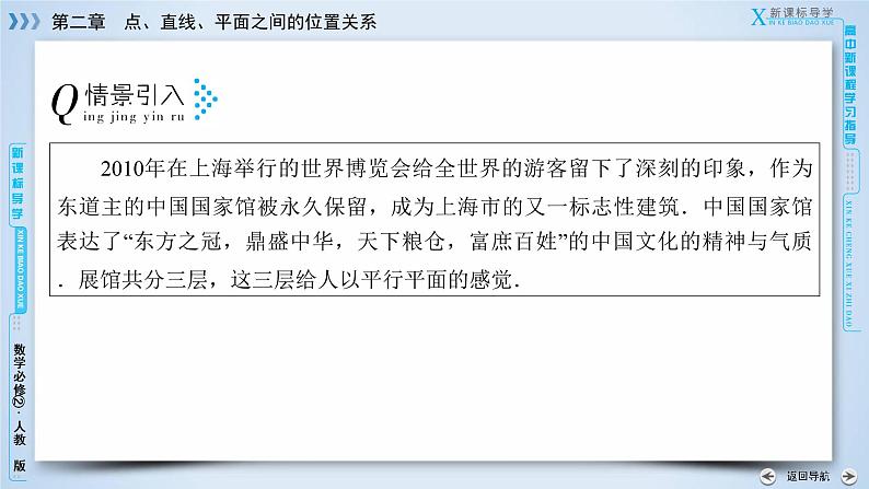 人教A版数学必修2  2.2.4 平面与平面平行的性质 PPT课件+练习05