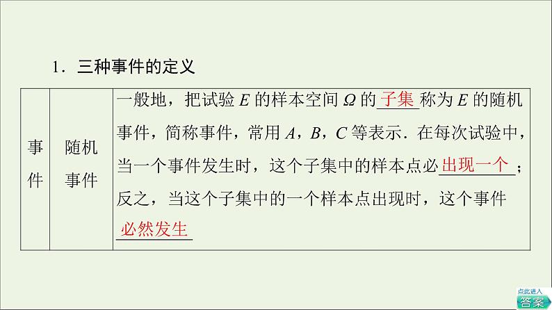 2021_2022学年新教材高中数学第7章概率11.3随机事件1.4随机事件的运算课件北师大版必修第一册05