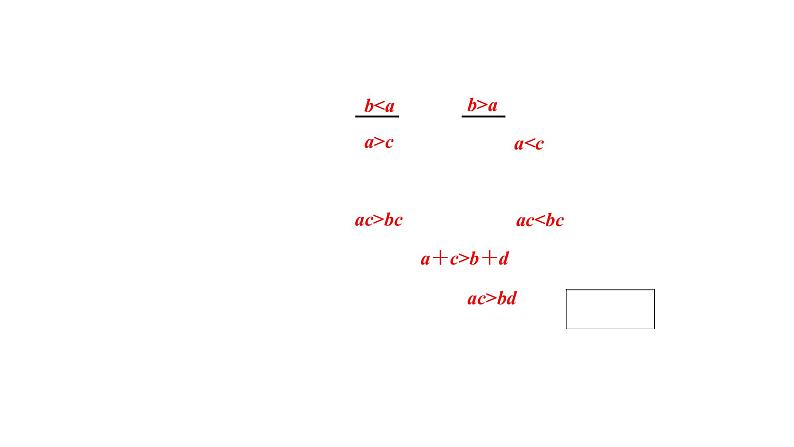 2022年高考数学大一轮复习 第一章  第三节　不等关系与一元二次不等式课件PPT03