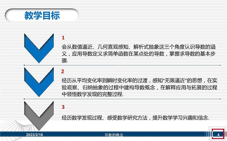 高中数学优质课《导数的概念》课件与教学设计04