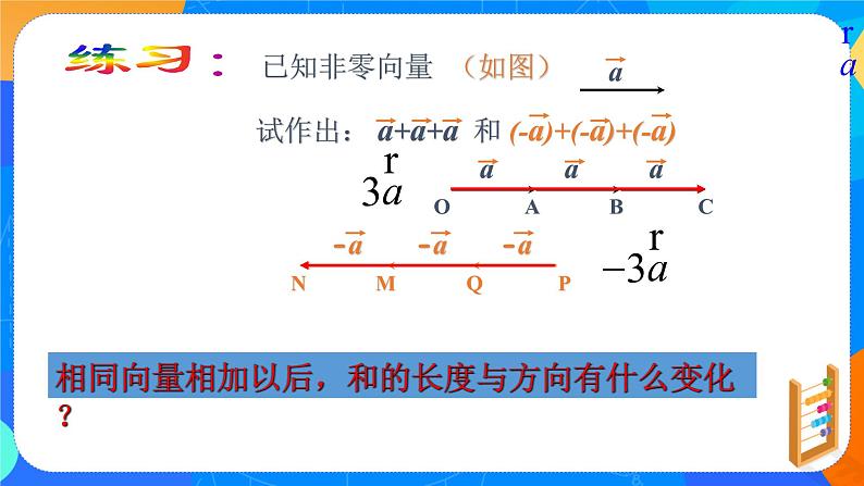 6.2.3 向量的数乘运算课件PPT03
