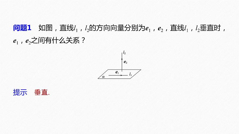 高中数学苏教版（2022春 ）选择性必修第二册  6.3.2 第2课时 空间向量与垂直关系（80张PPT）06