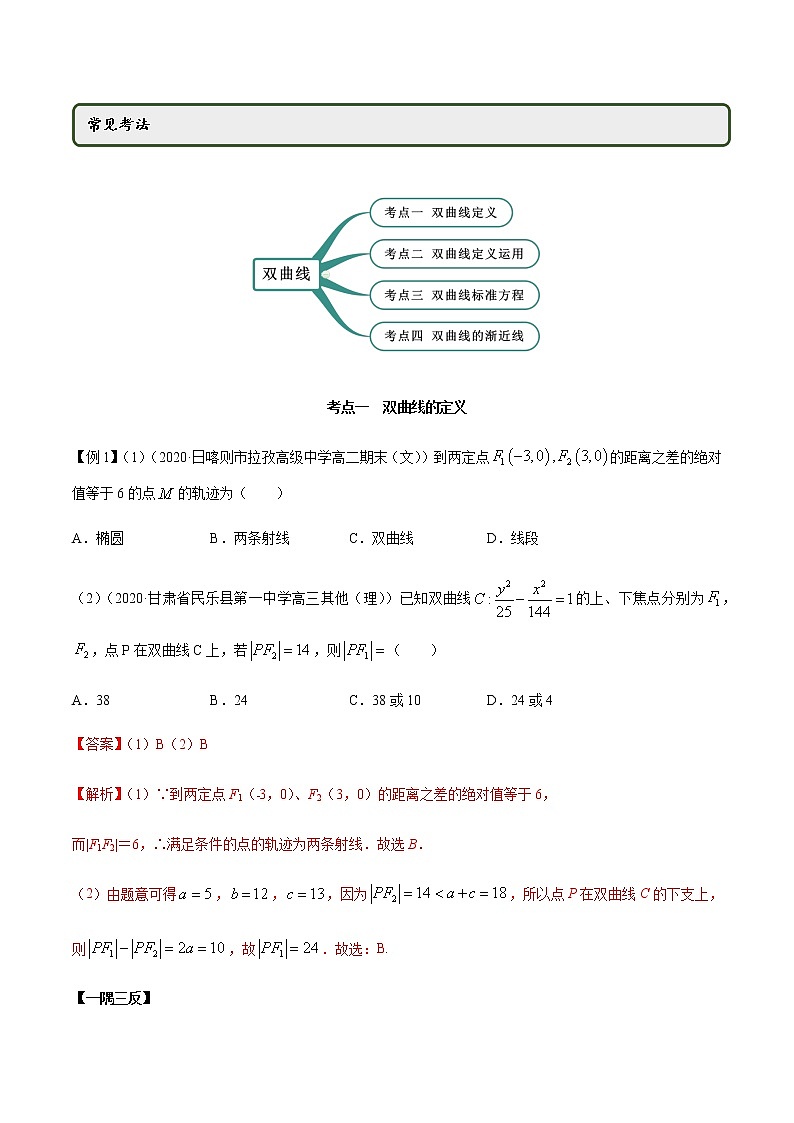 3.2.1 双曲线（第一课时）（精讲）（解析版）第2页
