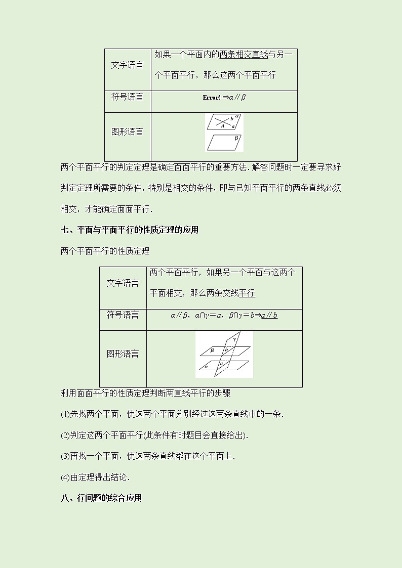 8.5空间直线、平面的平行(教师版）-2021-2022学年人教A版（2019）高一数学必修第二册第3页