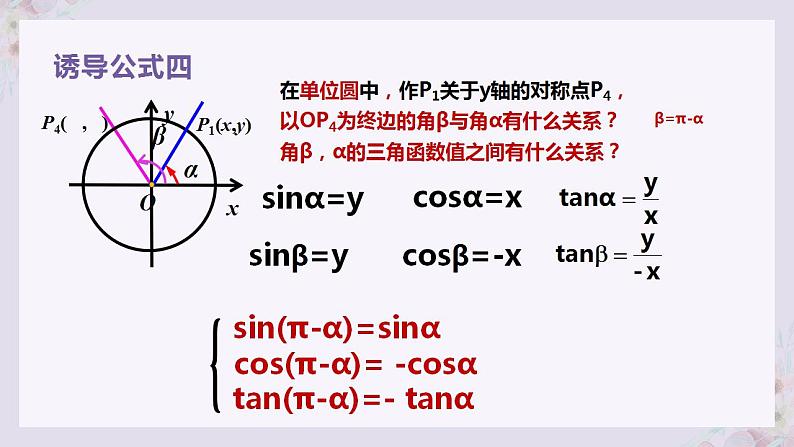 高一上学期数学人教A版（2019）必修第一册5.3诱导公式 课件07