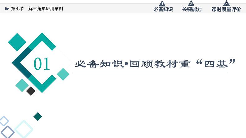 第4章 第7节　解三角形应用举例课件PPT第2页