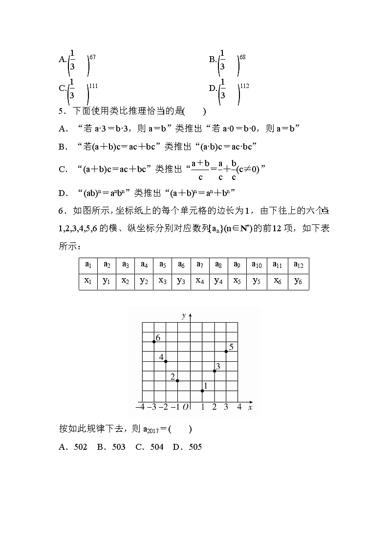 高考数学(理数)一轮课后刷题练习：第11章　算法、复数、推理与证明11.3(学生版)02