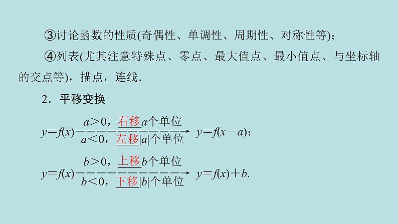 2022届高考数学理一轮复习新人教版课件：第二章函数导数及其应用第七节函数图象03