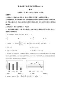 2021届广东省梅州市高三下学期3月总复习质检数学试题 PDF版