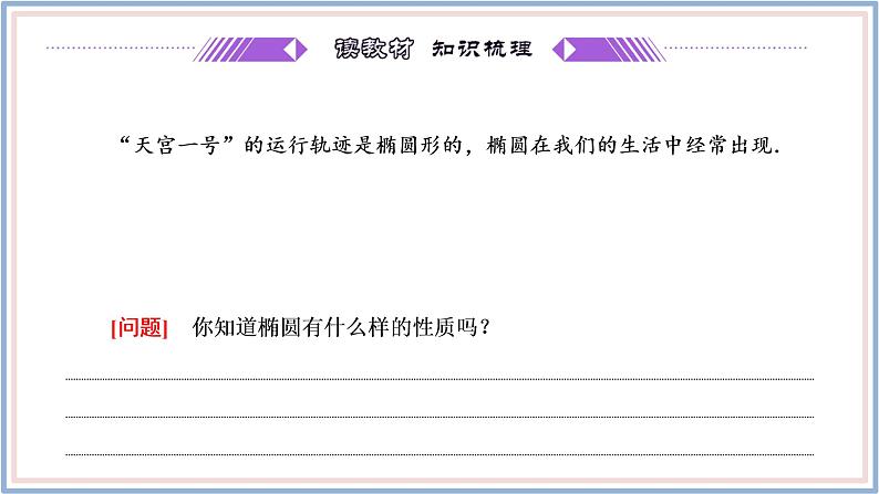 2021-2022新教材苏教版数学选择性必修第一册课件：3.1.2　第一课时　椭圆的简单几何性质04